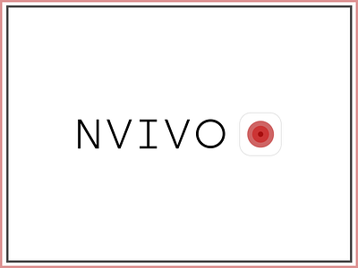 Nvivo App Icon and Logo dailyui icon logo typography