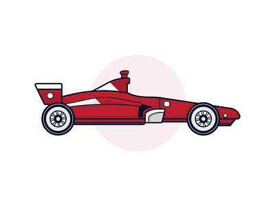 Racecar car illustration racecar speed vector