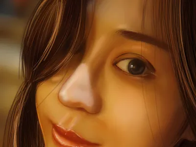 look in my eye painting