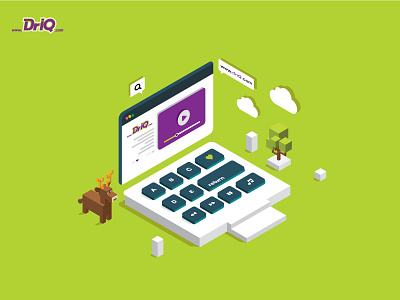 DriQ alireza bakhshi driq gaj gajmarket illustration slide vector website