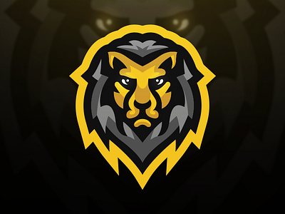 Lion Mascot Logo animal esport icon illustration lion logo mascot sport
