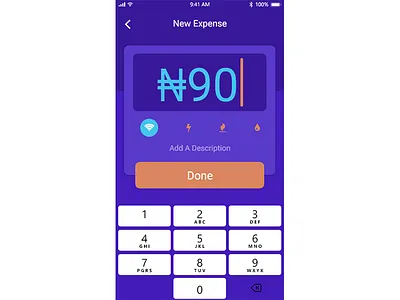 Daily Ui 105 blur color dashboard design fit gradient inspiration ios product uiux