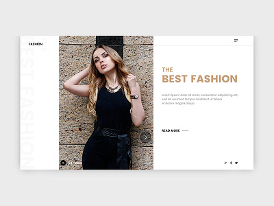 Fashion Website Banner