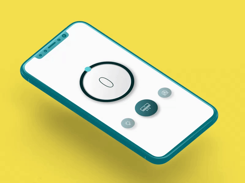 Day 06 - Smart Home App interaction interaction ios iot iphone iphonex micro interaction mobile mobile app smart home ui ux