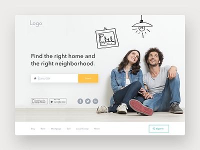 Airbnb redesign fun airbnb app application commerce interface sketch ui user web website