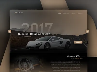 Supercar Site 2017 570s bronze cars ecommerce mclaren read more supercar ui web website