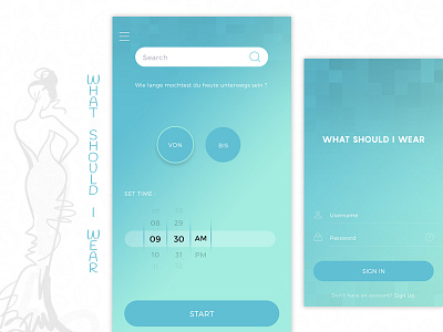 What Should I Wear app design cloths mobile design mobile designs ui ux design wear