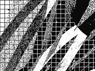 Abstract Glitch black glitch white