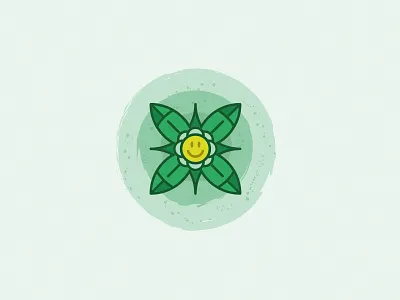 Flower dhultin flower green happy shade shine top