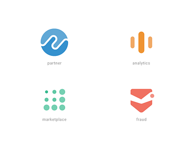 icons for Impact Radius analytics category fraud icons marketplace partner ui