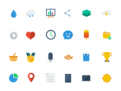 Iconset (Freebie) flat free freebie icon icons iconset