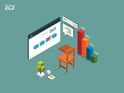 Gaj alireza bakhshi driq gaj gajmarket illustration slide vector website