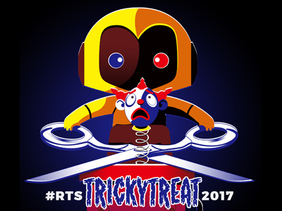 Child's Play childs play halloween illustration outsourcing poster rethink robot staffing