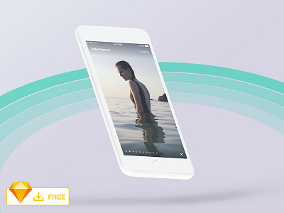 [freebie] Stories app app files freebie sketch stories ui