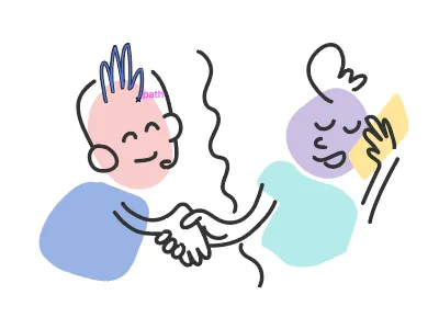 Screenshot branding illustration proximity