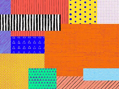 Pattern & Color Study color composition pattern