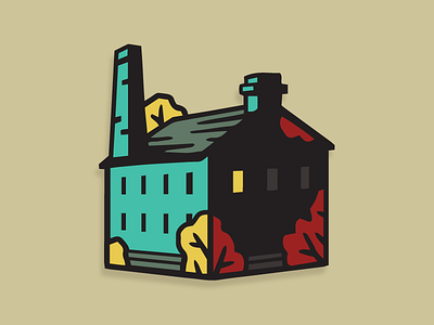 Crafty Old Mill architecture building craft enamel industry mill northern pin yorkshire