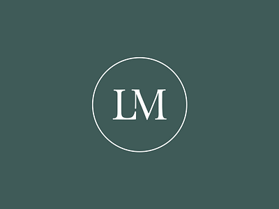 Local Maker Final Monogram branding logo monogram typography