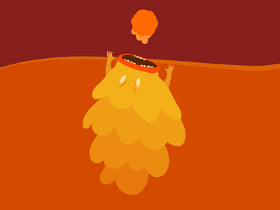 Lava Monster asset fireball game monster