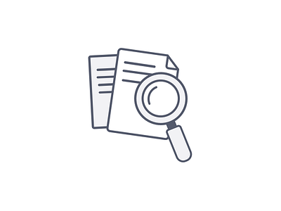 Icon Search icon illustration search searh files