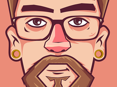 Avatar/profile design ilustration