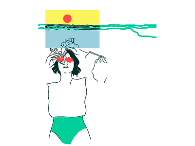 So i run to the river draw illustration lidiabrancher linedrawing music ninasimone outline