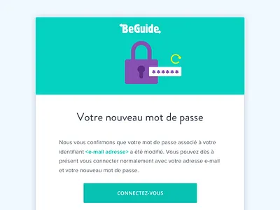 Beguide Forgot password Email beguide email illustration layout ui webdesign welcome