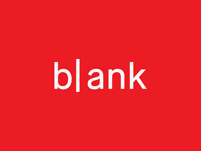 blank art blank branding creative design graphic logo red type vietnam