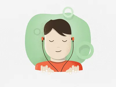 State of Mind graphic illustration illustrator music stylised vector