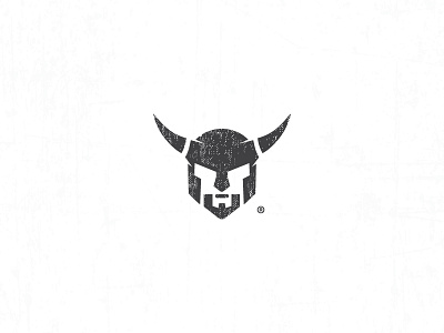 Viking helmet horns icon logo mark valhalla viking vikings war warrior