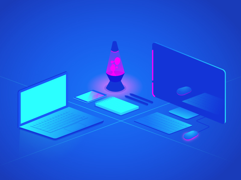 Example of Neon Workspace