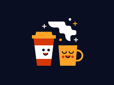 Best Buds coffee illustration