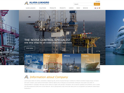 Alara Lukagro Concept alara lukagro concept ui ux webdesign website