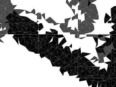 Illustration quizz #3 album cover flat geometric music