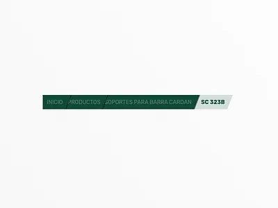 Breadcrumbs - 056 056 breadcrumbs dailyui