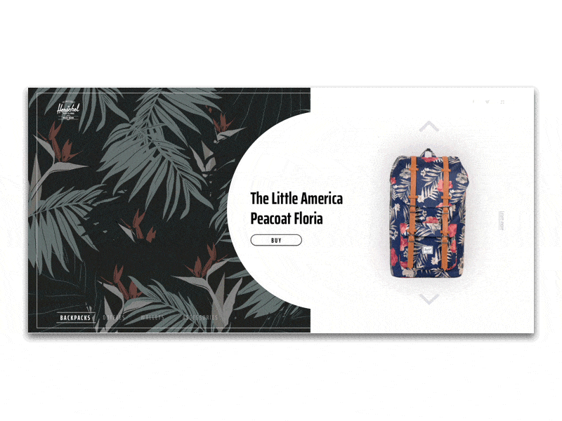 Herschel backpacks backpack camo fashion floral herschel pink principle slider transition