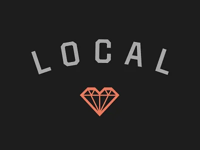 Local Diamond clothing dakota diamond heart gems local south dakota t shirts