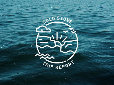 Email Header Icon brand design branding icon design illustration lake superior outdoors