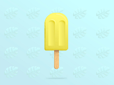 Summer Treat . Part 3 cool illustration popsicle summer sweet texture