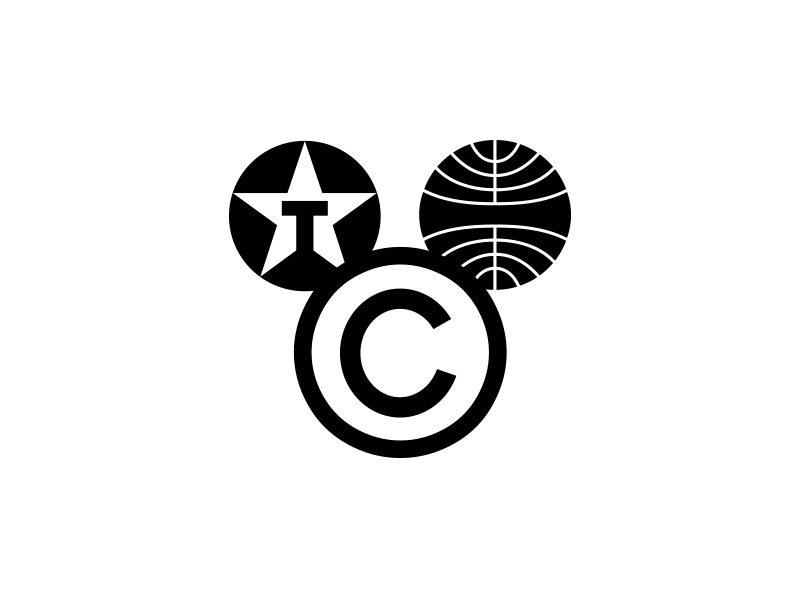 never been to disney :/ capitlism circle disney logos