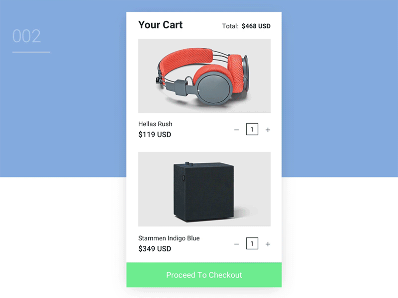 Daily UI - 002 checkout credit card daily ui interaction mobile motion payment principle