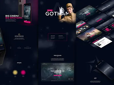 Star Movie On Behance animation app behance case study cinema interaction iphone x movies pixelart star movie ui ux