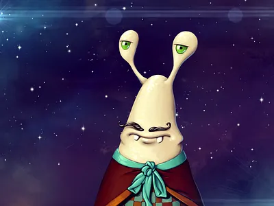 Planetarix Alien artwork character character design drawing game game art game design illustration space ui