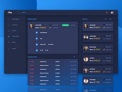 Internet banking application banking dashboard design desktop interface material product ui web website