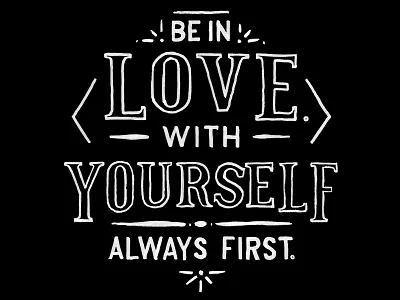 Be in Love 2 lettering type typography