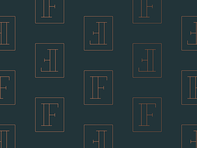 The Fillmore Hotel - Pattern brand branding clean minimal pattern