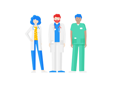 Hospital Characters characters doctor hospital nurse staff