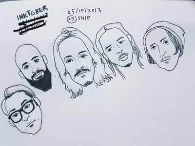 Example of Day 25 inktober