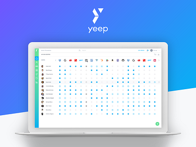 yeep app branding desktop app ui ux web design