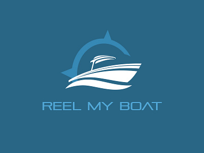 Brand for Reel My Boat boat brand brand identity branding logo startup